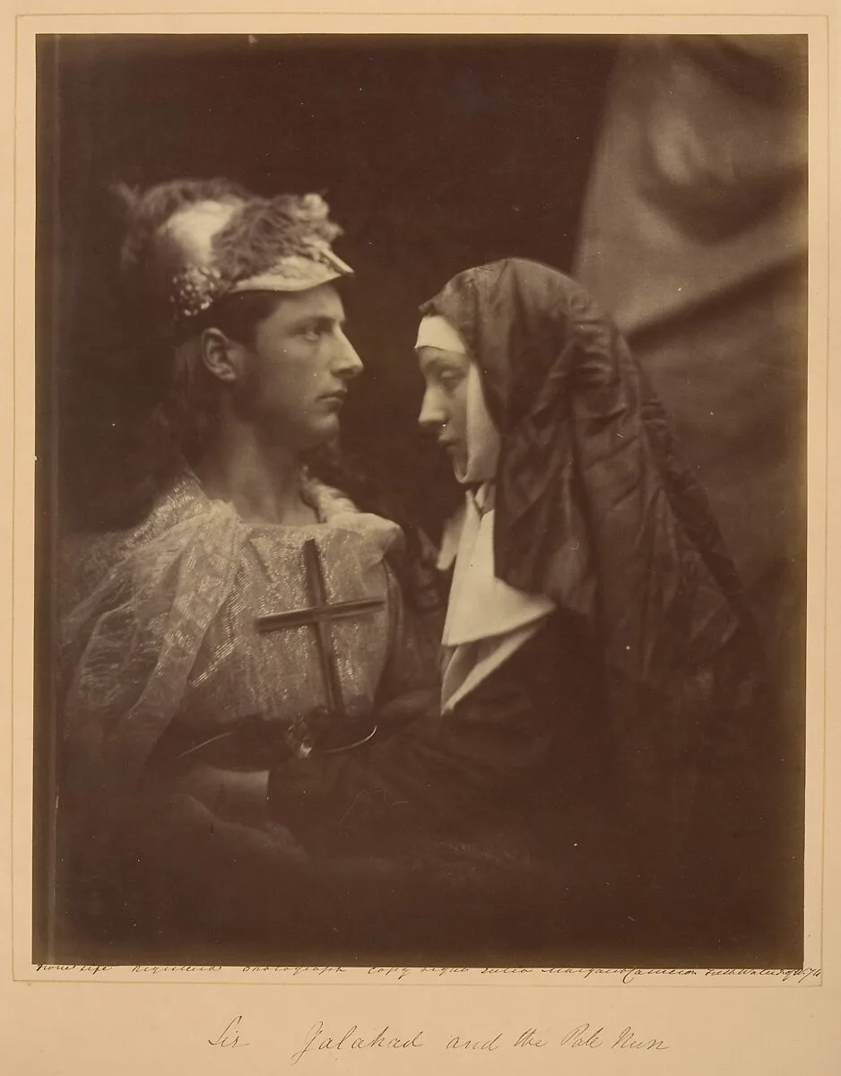 Sir Galahad and the Pale Nun — Julia Margaret Cameron