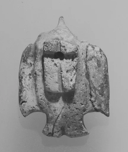 商至西周 玉鸟|Plaque in the shape of a bird