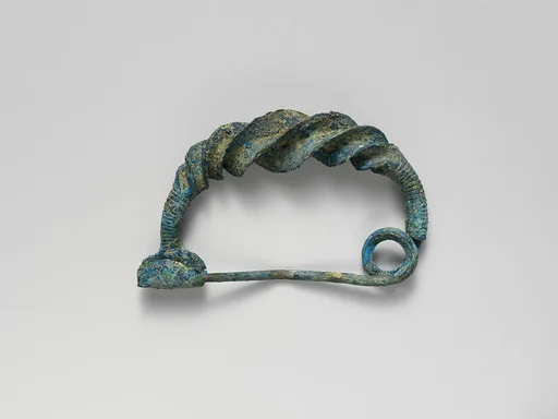 Bronze spiral-type fibula (safety pin)