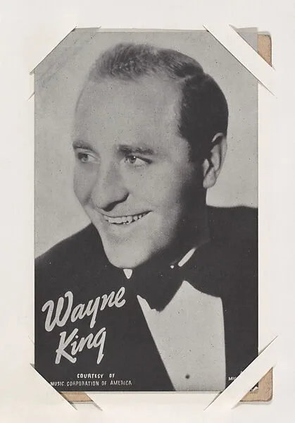 Wayne King from Mutoscope Music Corporation of America series (W409) — International Mutoscope Reel Company