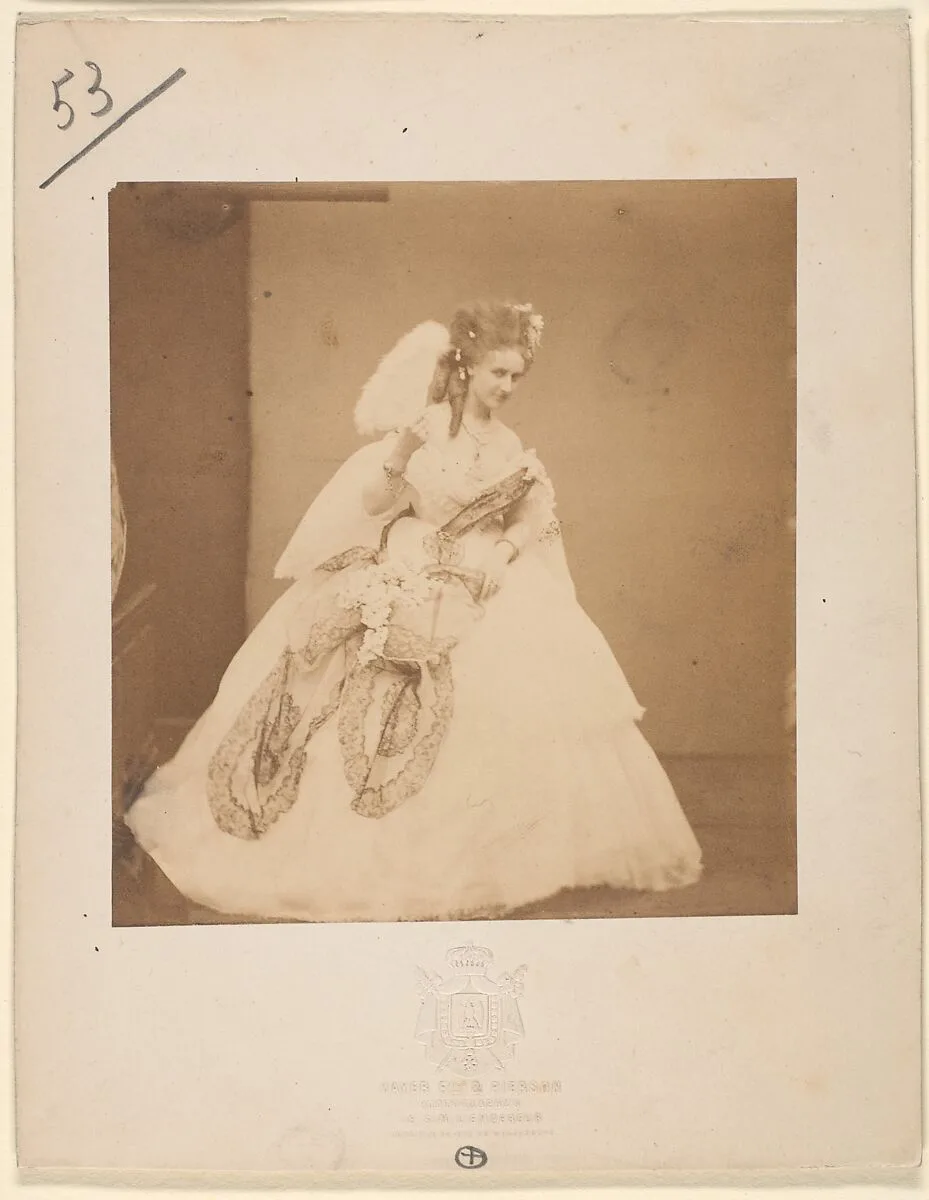Le noeud de dentelle. "Ritrosetta" — Pierre-Louis Pierson