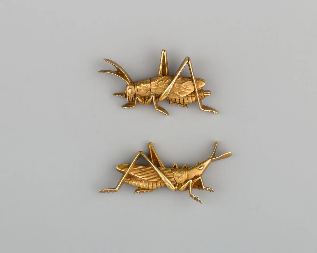 Pair of Sword-Grip Ornaments (Menuki) — Unknown