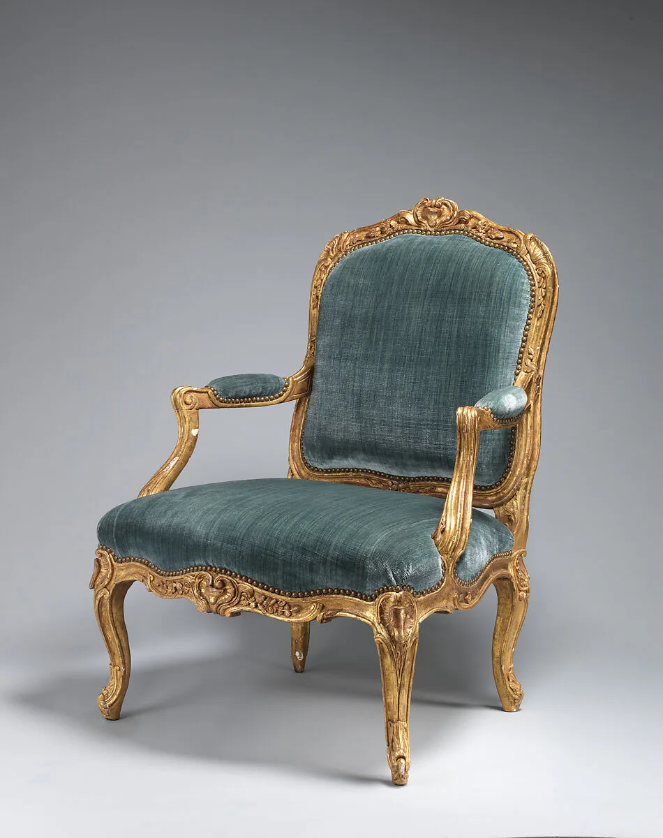 Armchair (fauteuil à la Reine) (one of a pair) — Jean-Baptiste II Tilliard|Jean-Baptiste I Tilliard