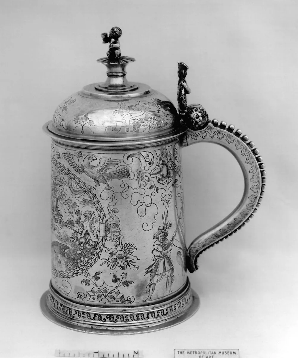 Tankard — I. B. (Austrian)