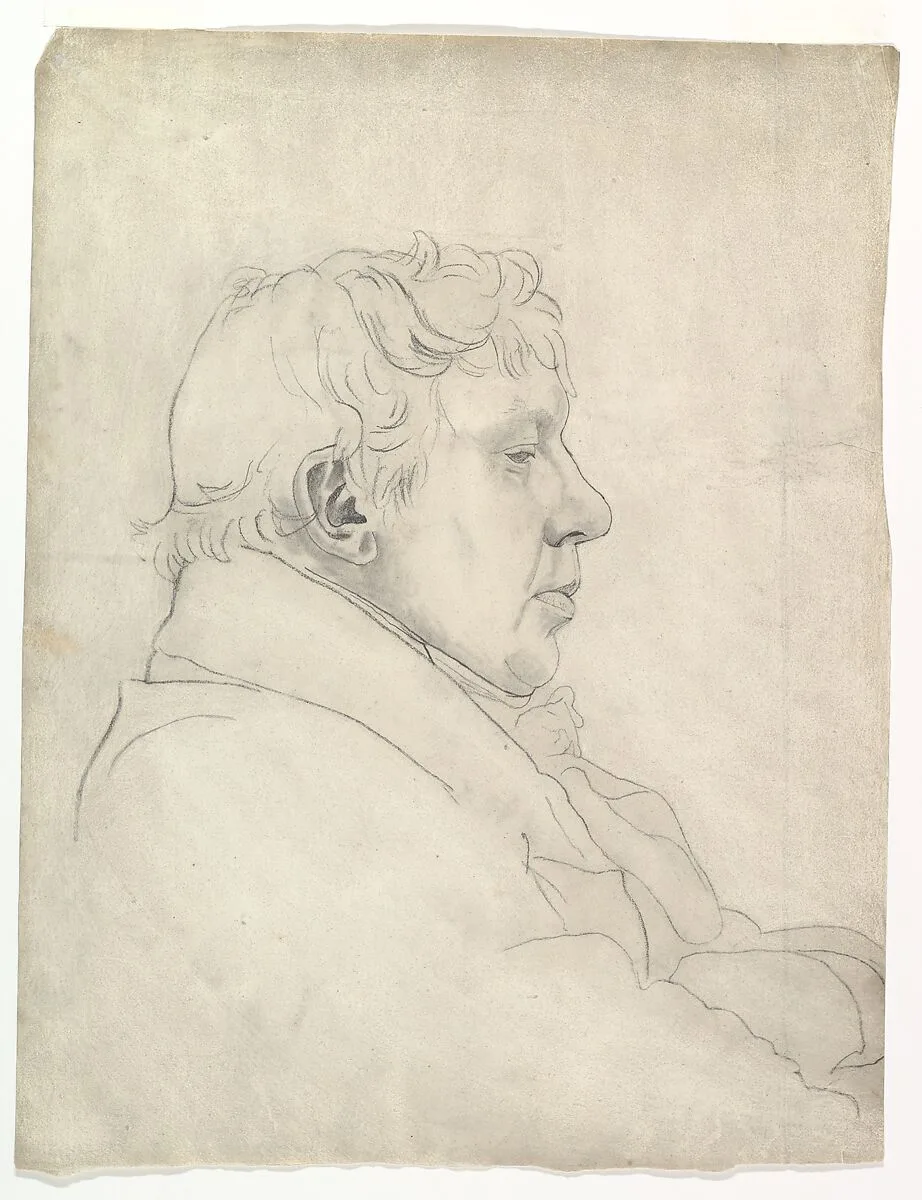 Portrait of a Man in Profile — Cornelius Varley