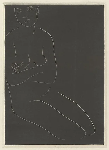 Seated Nude with Arms Crossed