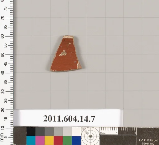 Terracotta rim fragment of a kylix