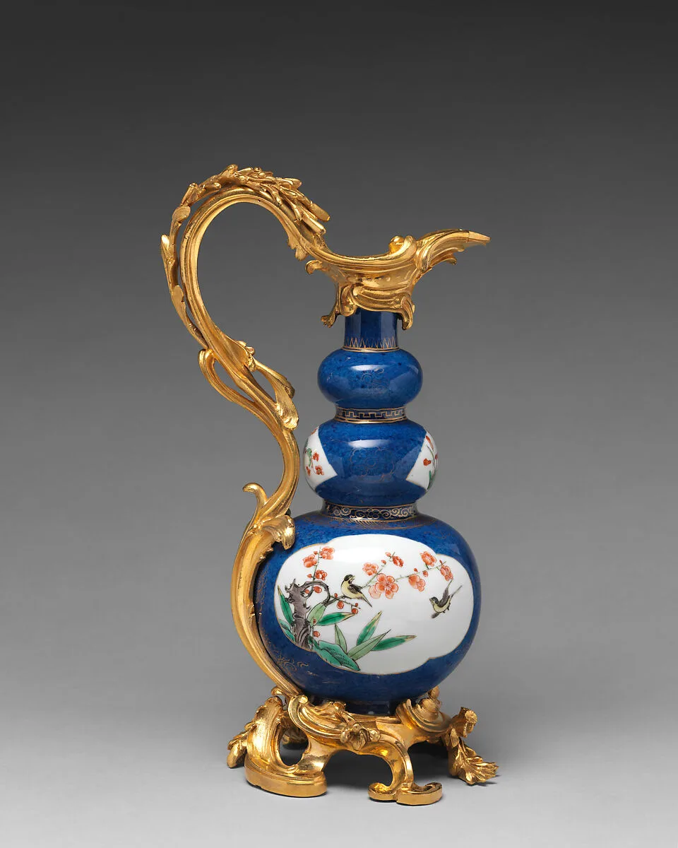 Triple gourd vase (one of a pair) — Unknown