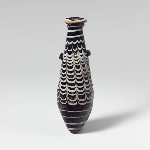 Glass alabastron (perfume bottle)