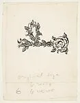Ornamental Design with Floral Motif — Marcel Vertès
