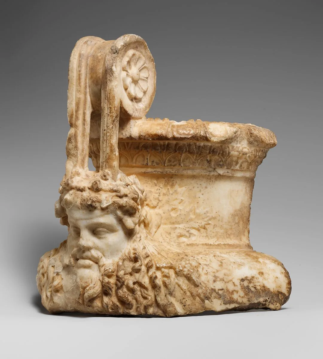 Marble fragment of a volute krater — Unknown