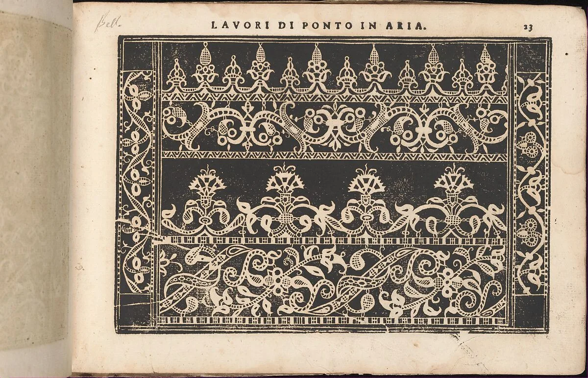 Teatro delle Nobili et Virtuose Donne..., page 19 (recto) — Isabella Catanea Parasole|Mauritio Bona
