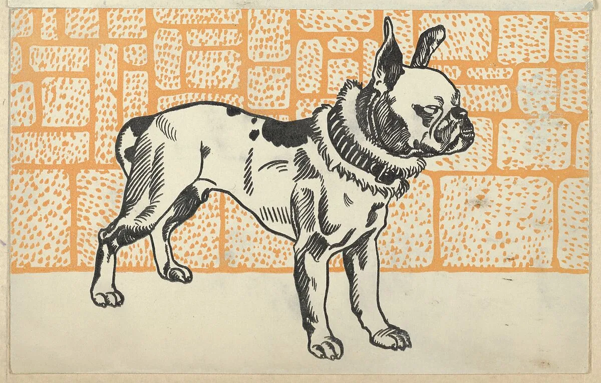 Pitbull Terrier — Moriz Jung|Wiener Werkstätte