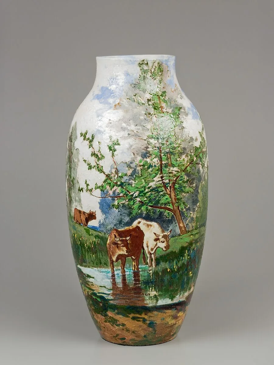 Vase — Charles Volkmar|Charles Houry Pottery