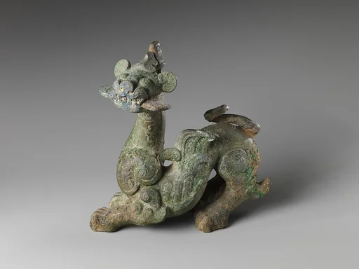東周 青銅神獸|Fantastic winged feline