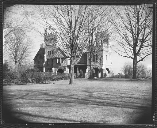 [Morningtherps Turreted Gothic Revival House, Brewster, New York]