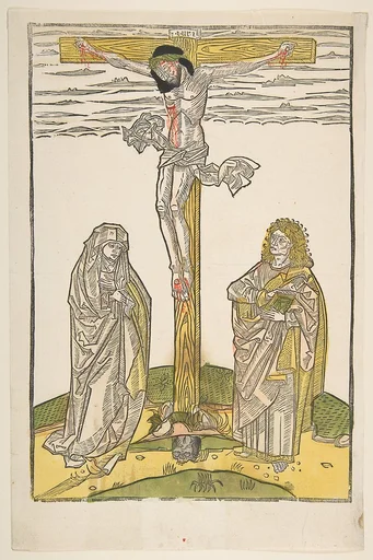 Christ on the Cross with the Virgin and Saint John