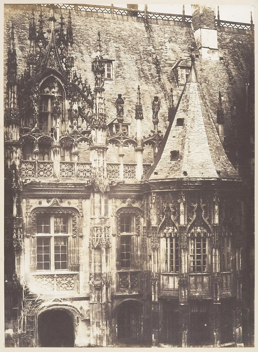 Fragment du Palais de Justice, Rouen — Edmond Bacot
