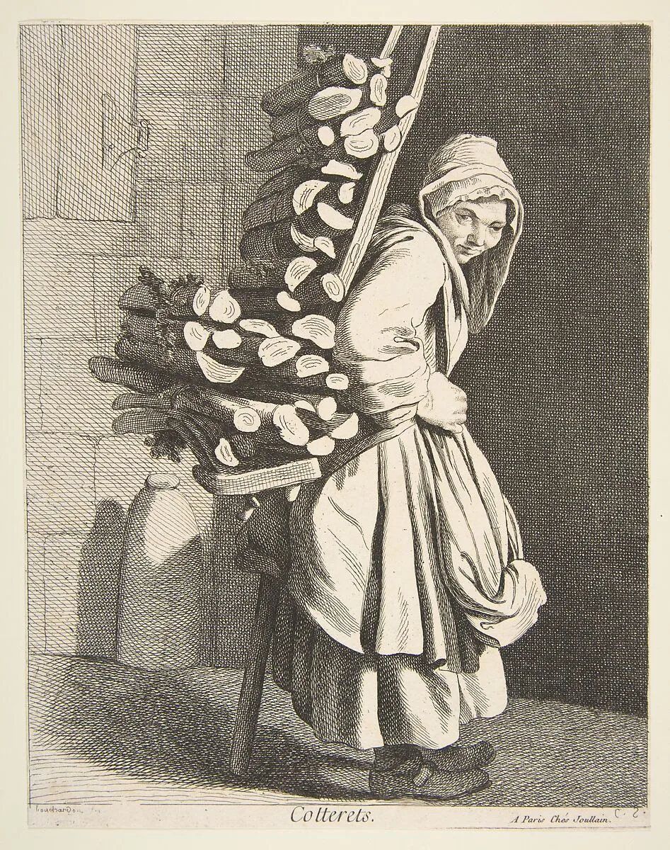 Bundled Firewood Seller — Edme Bouchardon|Anne Claude Philippe de Tubières, comte de Caylus|François Joullain