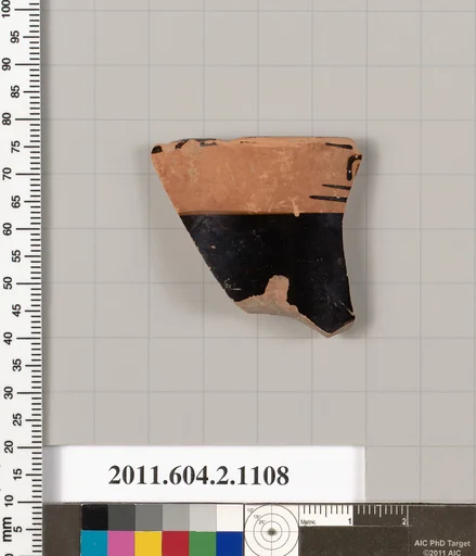 Terracotta fragment of a lekythos (oil flask)