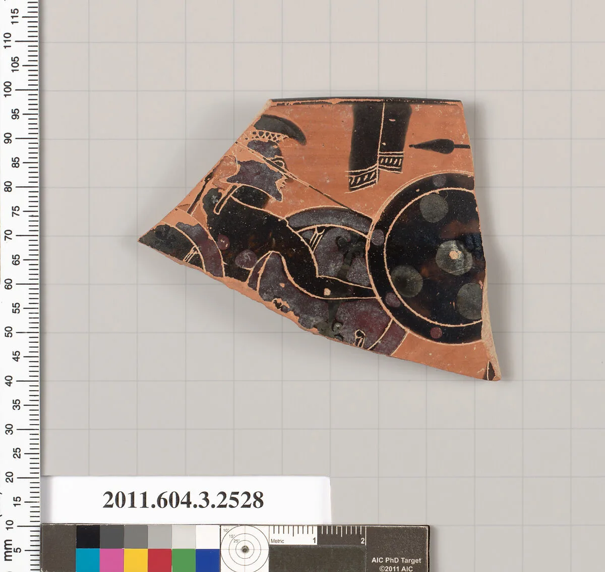 Terracotta rim fragment of a kylix: Siana cup (drinking cup) — Unknown