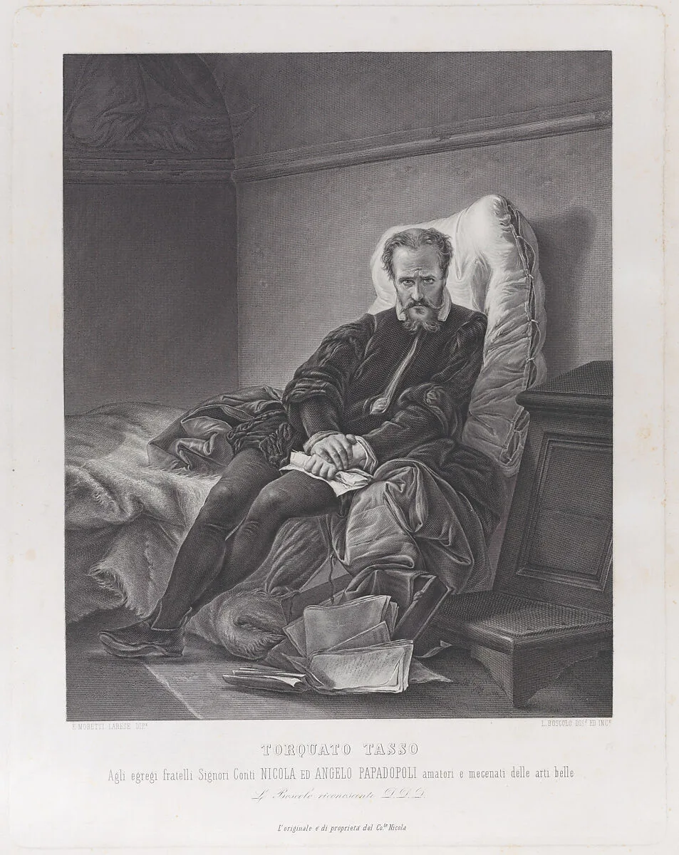 Torquato Tasso at the Ospedale Sant'Anna — Luigi Boscolo|Eugenio Moretti-Larese|Torquato Tasso