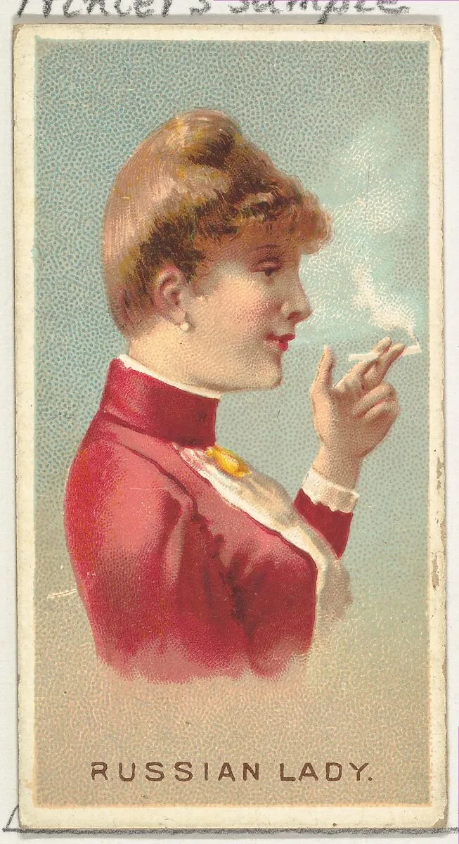 Russian Lady, from World's Smokers series (N33) for Allen & Ginter Cigarettes — Allen & Ginter
