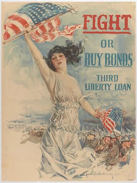 Fight or Buy Bonds Third Liberty Loan — Howard Chandler Christy