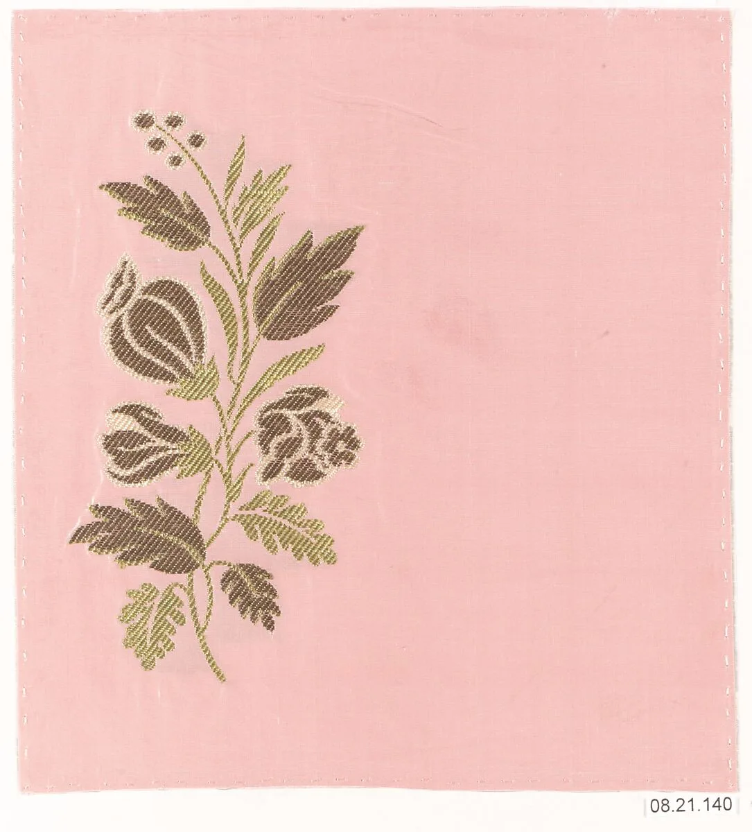 Textile sample — J. Claude Frères & Co.|Unknown Designer