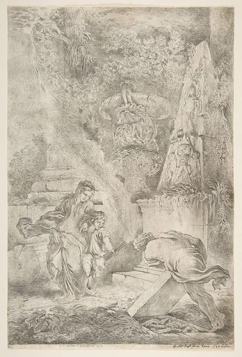 Theseus finding his father's arms