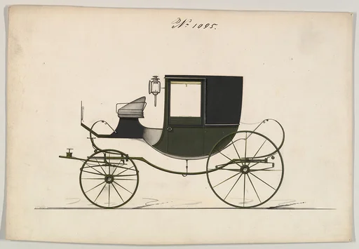 Design for Chariot D'Orsay, no. 1095