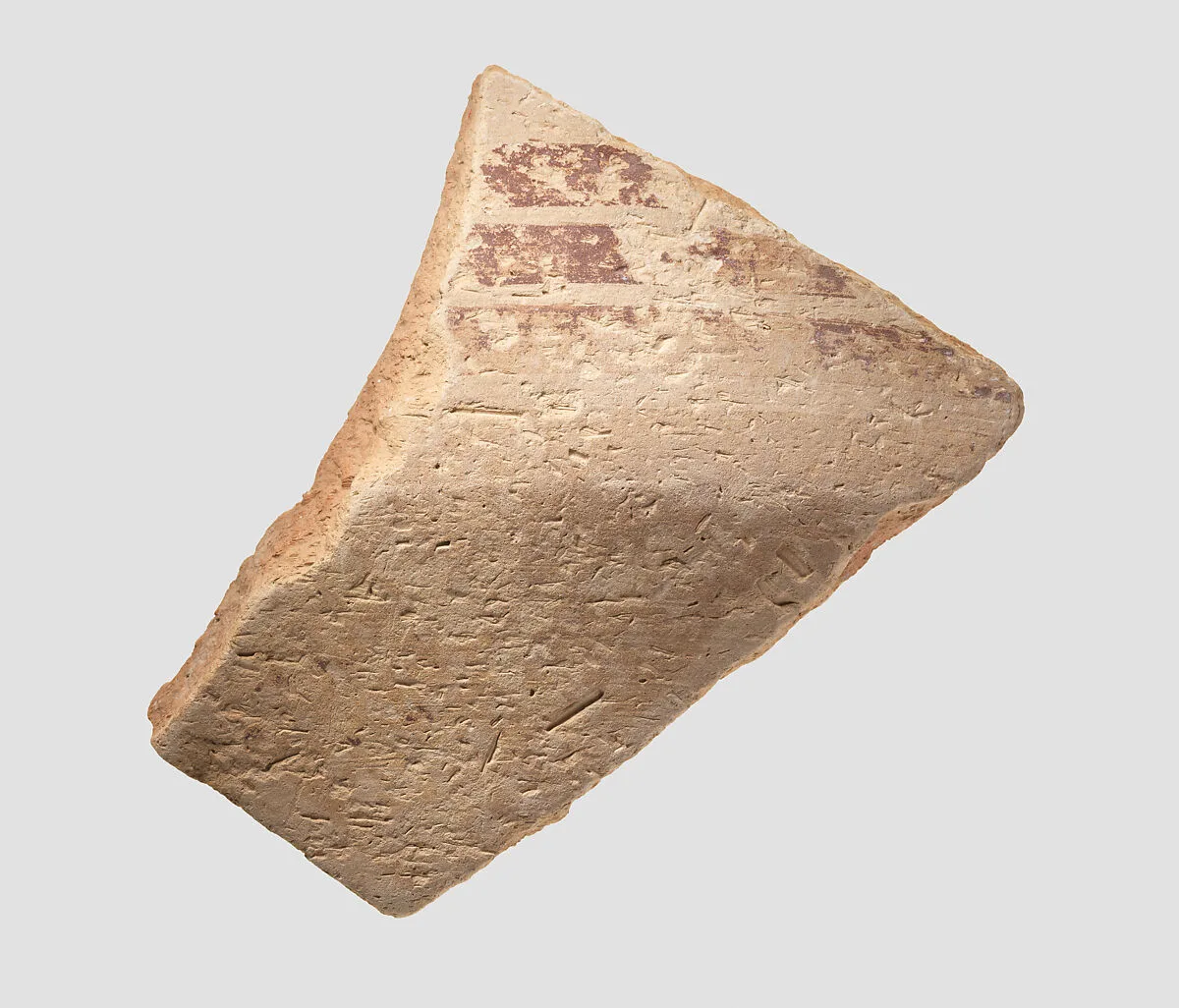 Carinated jar or bowl sherd — Unknown