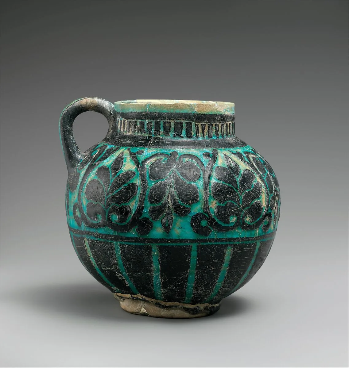 Jug with Floral Decoration — Unknown