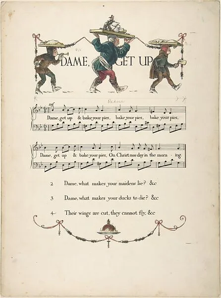 "Dame Get Up"―Page Design — Paul Vincent Woodroffe|Joseph Samuel Moorat
