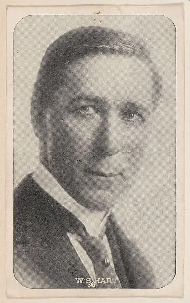 W. S. Hart from Kromo Gravure "Leading Moving Picture Stars" (W623) — Kromo Gravure Photo Company, Detroit, Michigan