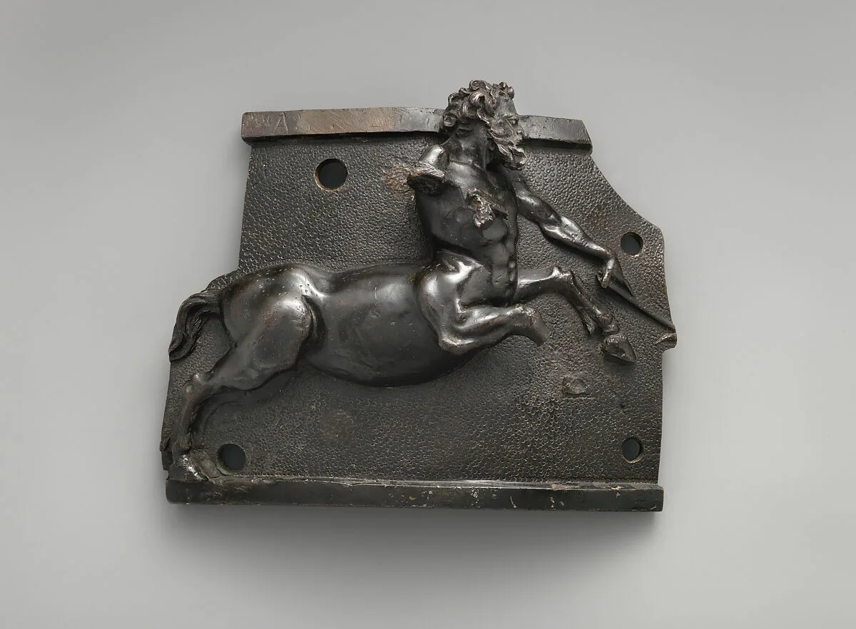 Sagittarius (section of a zodiac frieze) — Unknown