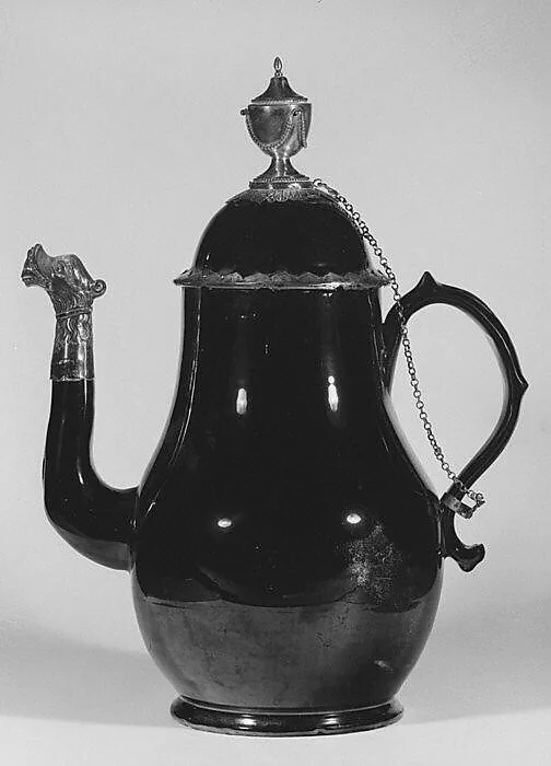 Tea and coffee set (teapot, coffeepot, milk jug, sugar bowl) — Unknown