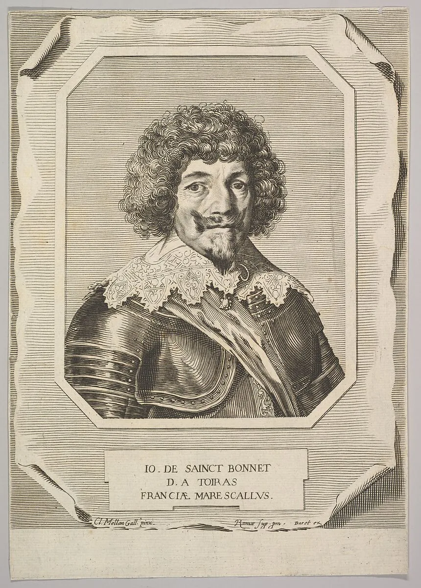 Jean de Saint-Bonnet, marquis de Toiras — Pierre Daret|Claude Mellan|Jean de Saint-Bonnet, Marquis de Toiras