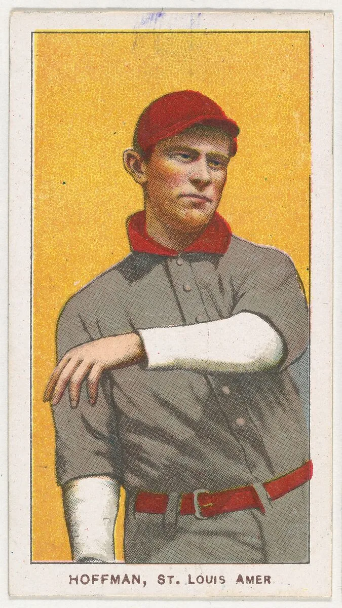 Hoffman, St. Louis, American League, from the White Border series (T206) for the American Tobacco Company — American Tobacco Company