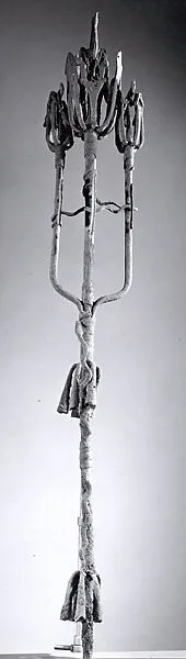 Diviner's Staff: Birds and Chameleons (Osun babalawo) — Unknown