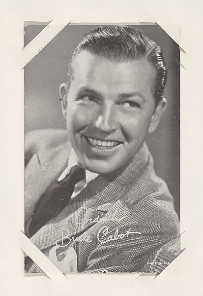 Bruce Cabot from Movie Stars Exhibit Cards series (W401) — Unknown