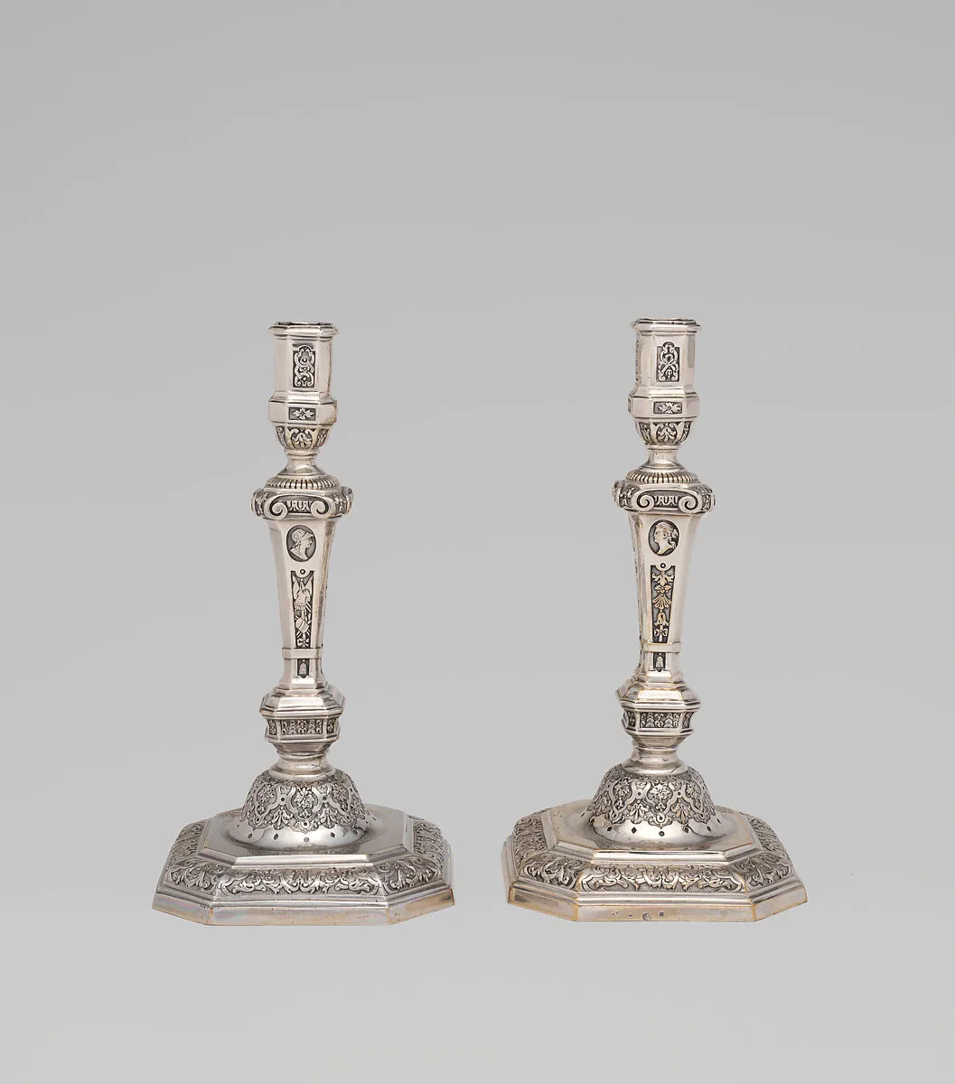 Pair of candlesticks — Jacques Demé