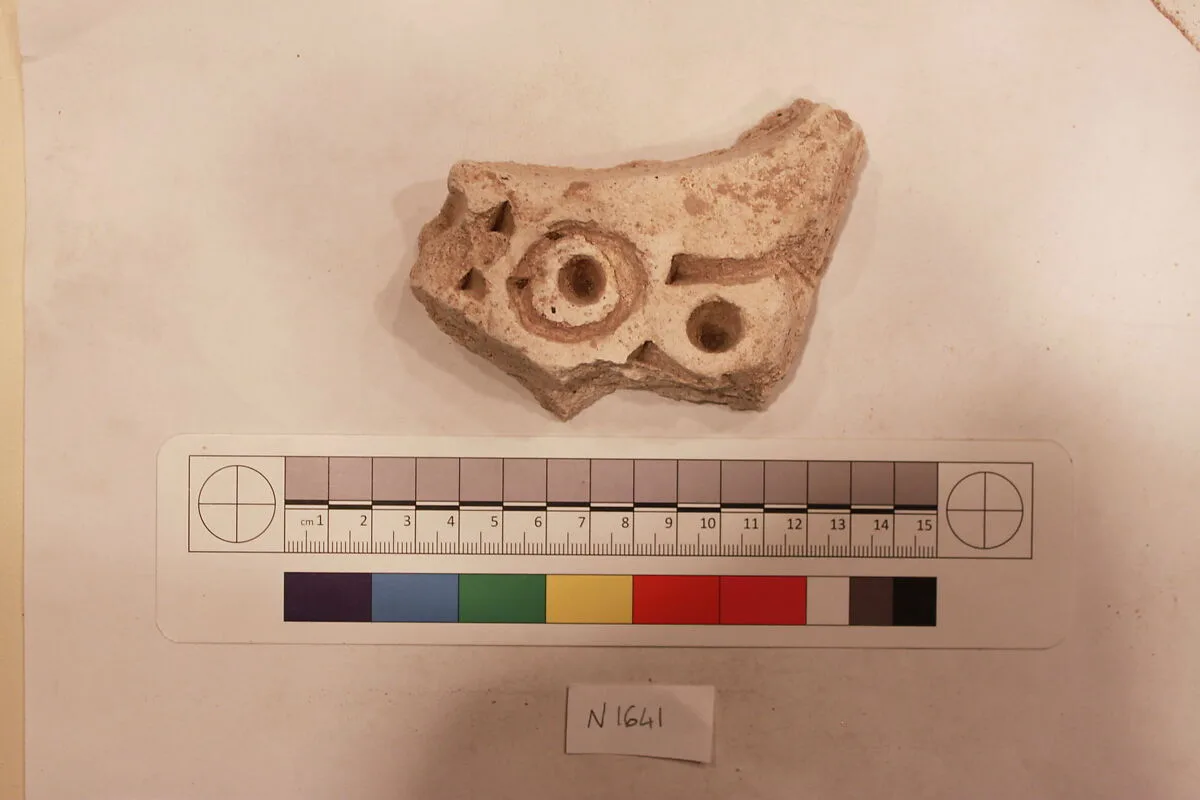 Stucco Fragment — Unknown