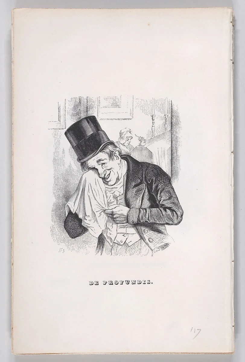"De Profundis" from The Complete Works of Béranger — Pierre Jean de Béranger|J. J. Grandville|Fournier & Perrotin
