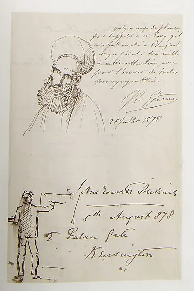 Autographs and Sketches from Artist Friends to Samuel P. Avery — Samuel Putnam Avery Sr.