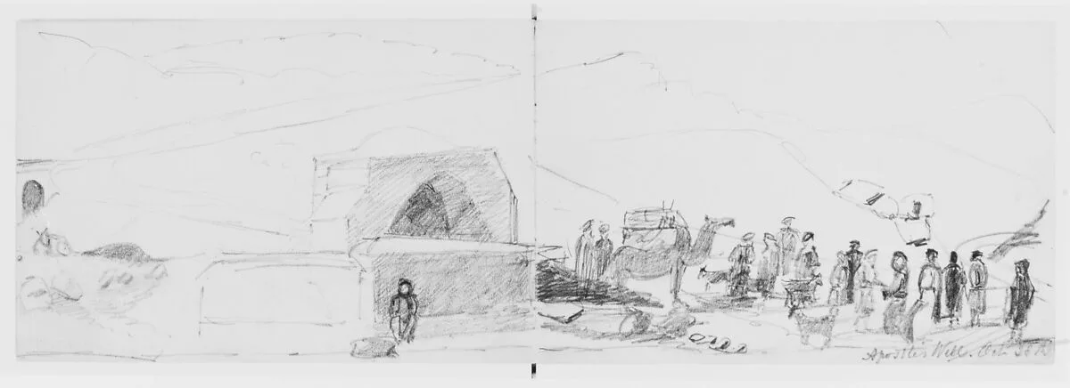 Apostle's Well (from Sketchbook) — Mary Newbold Sargent