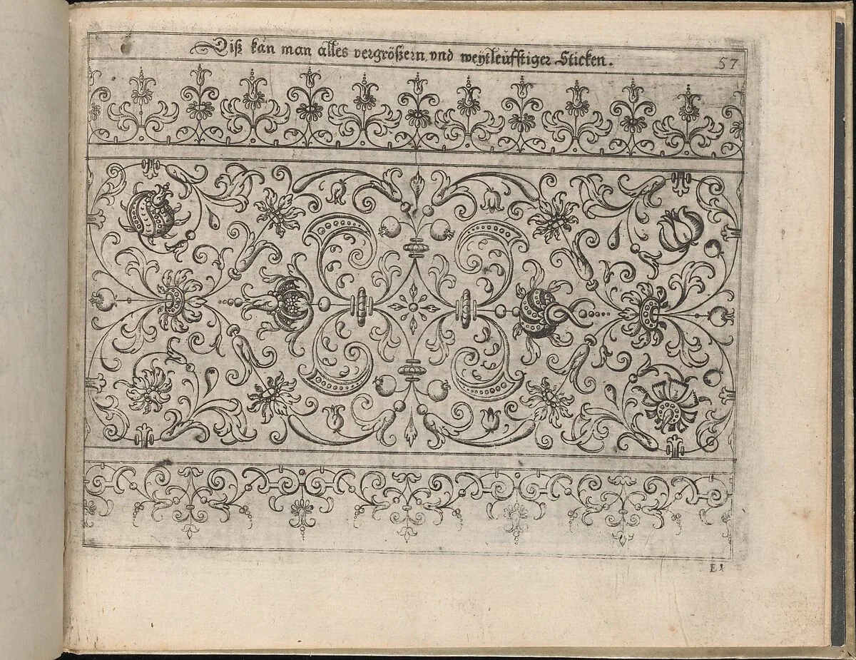 Newes Modelbuch in Kupffer (Page 65r) — Johann Sibmacher