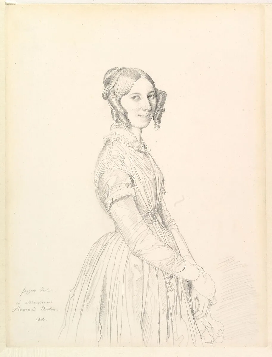 Madame Armand Bertin, née Marie-Anne-Cécile Dollfuss — Jean Auguste Dominique Ingres