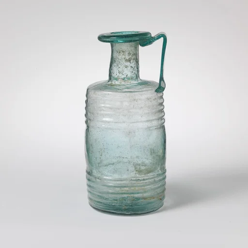 Glass barrel jug