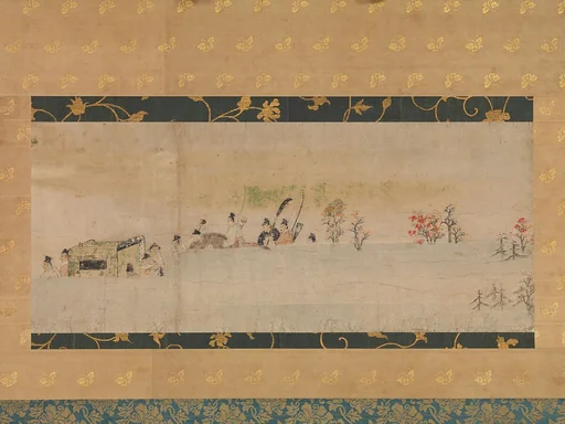 住吉物語絵巻 詞書断簡|The Tale of Sumiyoshi